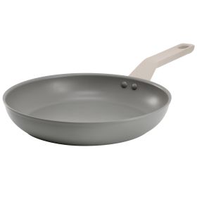 Oster Ambrose 10 Inch Nonstick Aluminum Frying Pan in Matte Grey