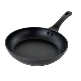 Oster Kono 9.5 Inch Aluminum Nonstick Frying Pan in Black with Bakelite Handles